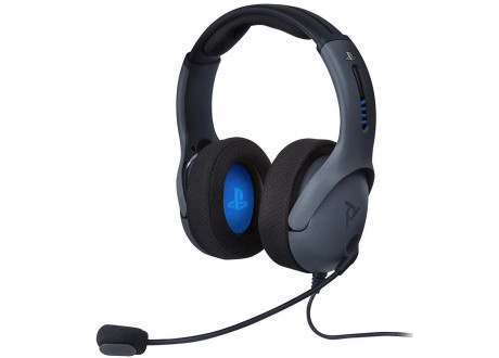 Наушники проводные PS5/PS4  LVL50 Stereo Headset Wired - Grey PDP