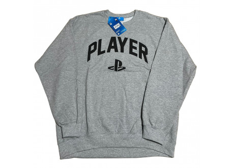 Толстовка Sweatshirt Playstation - Player, Grey Size L