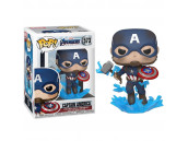 Фигурка Funko Pop! Marvel: Avengers Endgame - Captain America With Broken Shield & Mjolnir (573)