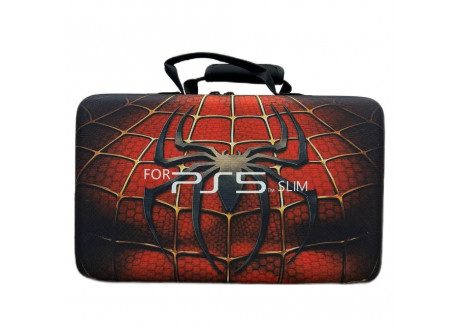 Сумка для консоли и геймпадов PS5 Slim Spider-Man