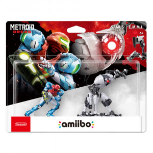 Samus + E.M.M.I. (Metroid Dread коллекция) [Nintendo Amiibo Character]