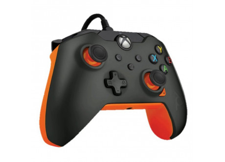 Джойстик XB Series X|S/ XB One/ PC Controller Wired PDP Grey Orange 012-GO