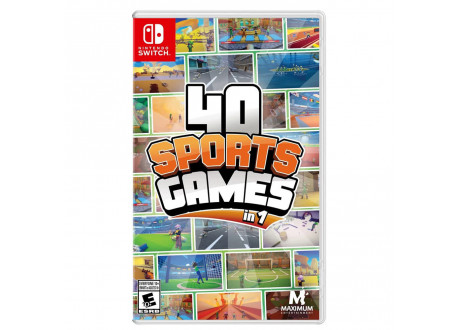 40 Sports Games in 1 [Nintendo Switch, английская версия]