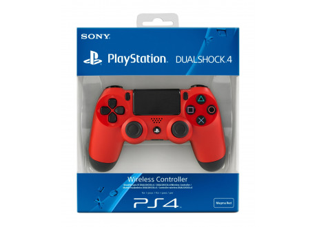 Джойстик PS4 DualShock Wireless original Red v2