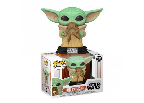 Фигурка Funko Pop! Star Wars: The Mandalorian - The Child With Frog (379)