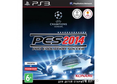 Pro Evoiution Soccer 2014 (R-2) [PS3, русские субтитры]