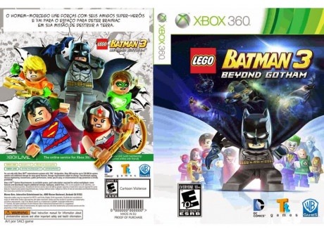 LEGO Batman 3: Beyond Gotham / Покидая Готэм [Xbox 360, русские субтитры]