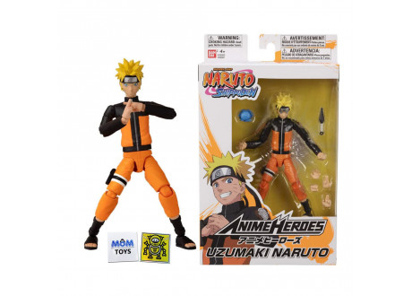 Экшн-фигурка Anime Heroes: Naruto Shippuden - Uzumaki Naruto Action Figure, 15cm