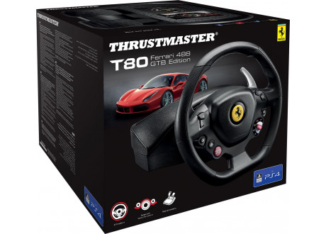 Руль ThrustMaster T80 Ferrari 488 GTB Edition PC\PS4\PS5