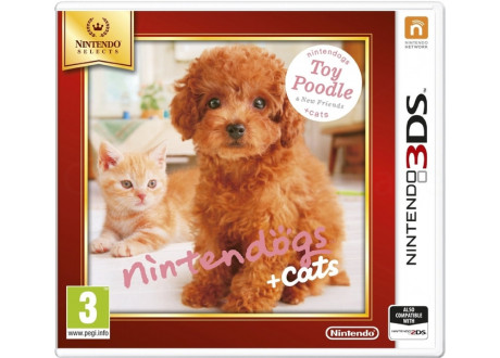 Nintendogs+Cats. Карликовый пудель и новые друзья [3DS,Русская версия]