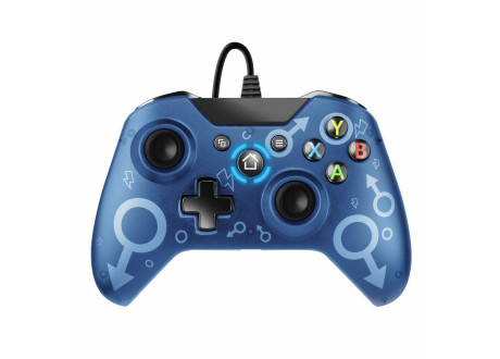 Джойстик XB\PS3\PC Controller Wired N-1 Blue