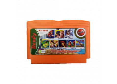 A-118в1 CHIP&DALE 2.3+TANK 90+SUPER MARIO+NINJA TURTLES 1.4+DOUBLE DRAGON 2.3+CONTRA 1.2.6+DR.