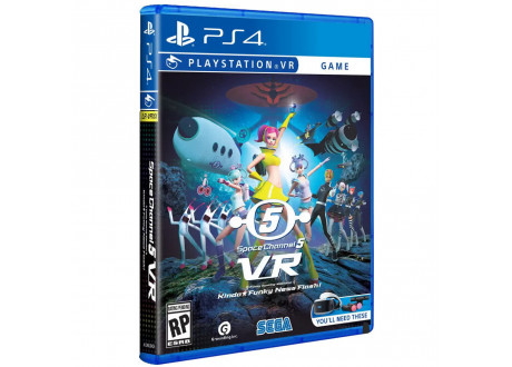 Space Channel 5 VR Kinda Funky News Flash! (Limited Run #353) [PS4, английская версия]