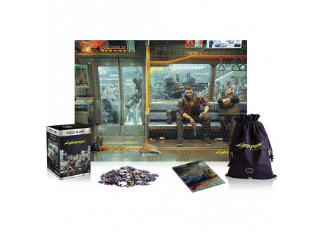 Пазл Good Loot Puzzle: Cyberpunk 2077 - Metro, 1000 Pieces