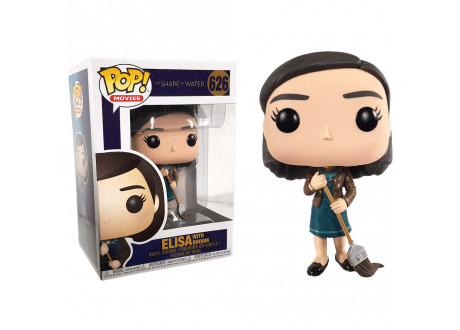 Фигурка Funko POP! Movies: Shape of Water - Elisa with Broom Vinyl Figure