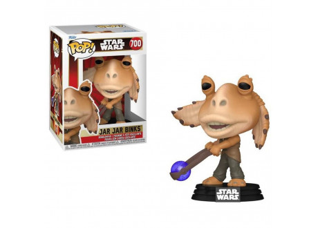 Фигурка Funko Pop! Star Wars EP1 The Phantom Menace Anniversary-Jar Jar Binks with Booma Balls (700)