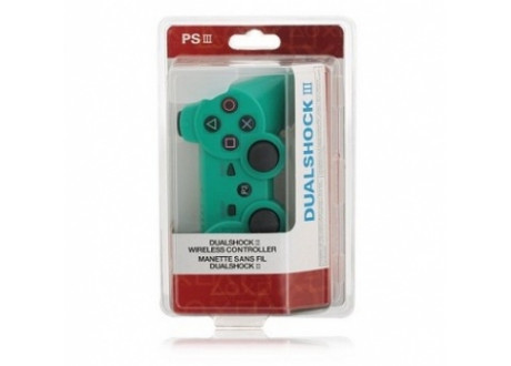 Джойстик PS3 Dual Shock зелёный