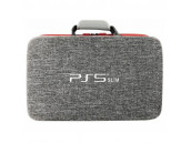 Сумка для консоли и геймпадов PS5 Slim Gray