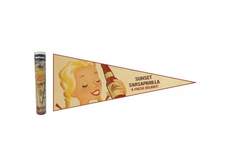 Вымпел фетровый Felt Pennant: Bethesda Collection - Fallout (Sunset Sarsaparilla), 75x30cm