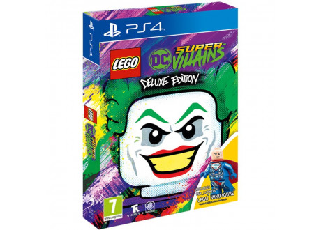 LEGO DC Super-Villains - Deluxe Edition [PS4, русские субтитры]