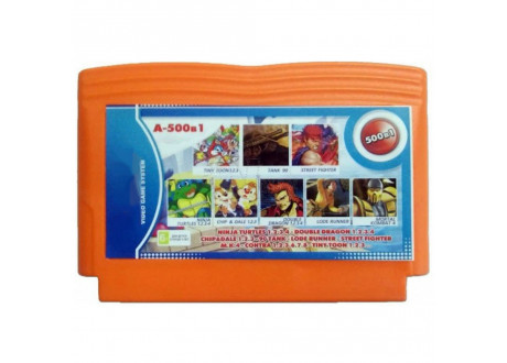 A-500 в1  N.TURTLES 1.2.3.4+D.DRAGON 1.2.3.4+CHIP&DALE 1.2.3+90 TANK+LODE RUNNER+M.K.4+CONTRA+.