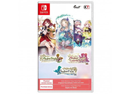 Atelier Mysterious Trilogy Deluxe Pack [Nintendo Switch, английская версия]