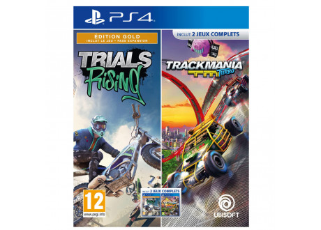 Trials Rising - Gold Edition + Trackmania Turbo [PS4, русские субтитры]