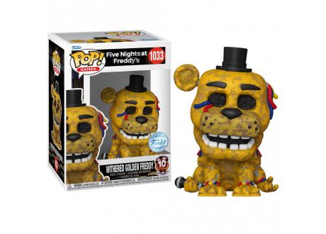 Фигурка Funko Pop! Games: Five Nights at Freddy's - Withered Golden Freddy (1033)