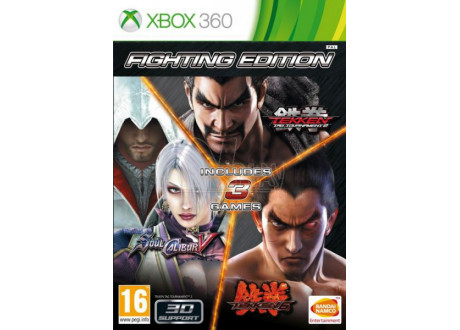 Fighting Edition (Tekken 6, Soul Calibur 5, Tekken Tag Tournament 2) [Xbox 360, русские субтитры]