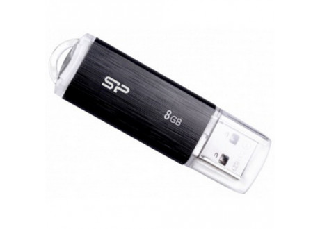 USB  8GB  Silicon Power  Ultima U02  чёрный