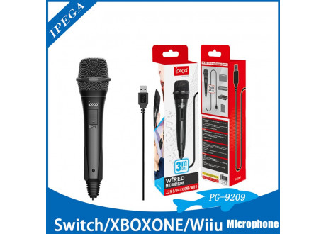 Микрофон PS4/Switch/Xbox/WiiU проводной 3 м PG-9209 iPega