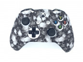 Чехол защитный Xbox One Silicone Case for Controller Черепа Grey