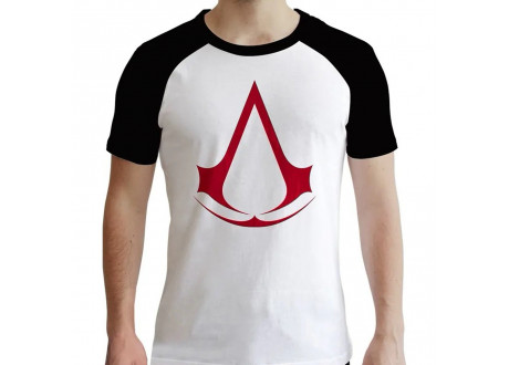 Футболка T-Shirt Assassin's Creed - Crest, Black/White Size M