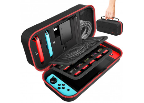 Чехол защитный Carry Case Switch/Switch OLED IV-SW188 Oivo Red