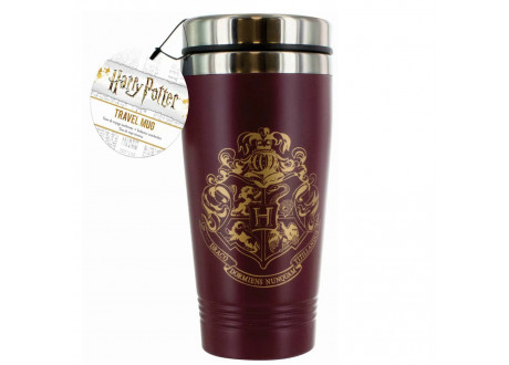 Термокружка Harry Potter - Hogwarts Metal Travel Mug, 450ml