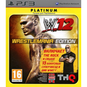 W 12 Wrestlemania Edition (R-4) [PS3, английская версия]