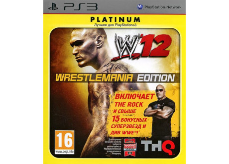 W 12 Wrestlemania Edition (R-4) [PS3, английская версия]