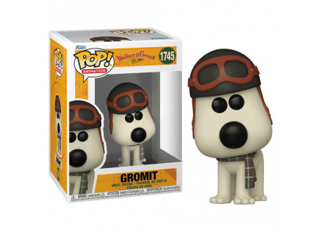 Фигурка Funko Pop! Animation: Wallace & Gromit - Gromit with Aviator Hat (1745)