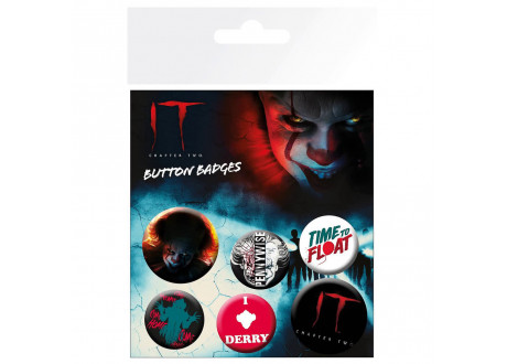 Набор значков Badges 6-Pack - It Chapter Two, 2x32mm x 4x25mm