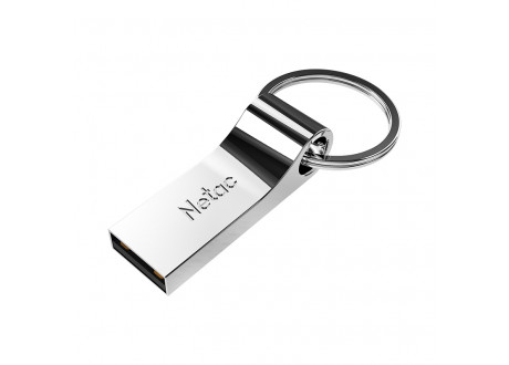 USB 3.0  32GB  Netac  U278  чёрный/серебро