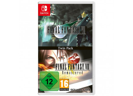 Final Fantasy VII & Final Fantasy VIII Remastered -Twin Pack  [Nintendo Switch, английская версия]