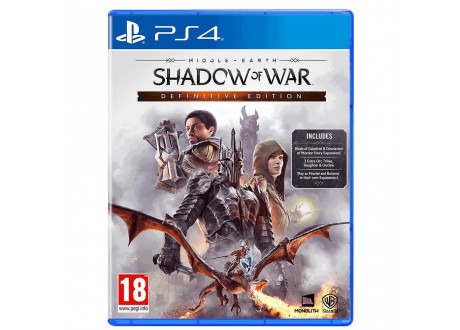 Middle - Earth: Shadow of War - Definitive Edition [PS4, английская версия]