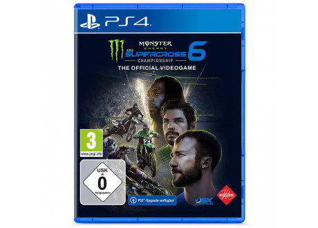 Monster Energy Supercross - The Official Videogame 6 [PS4, английская версия]