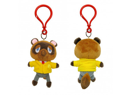 Брелок плюшевый Animal Crossing - Tom Nook Clip On Plush, 12cm