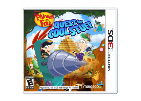 Phineas And Ferb: Quest for Cool Stuff [NTSC] [3DS, английская версия]