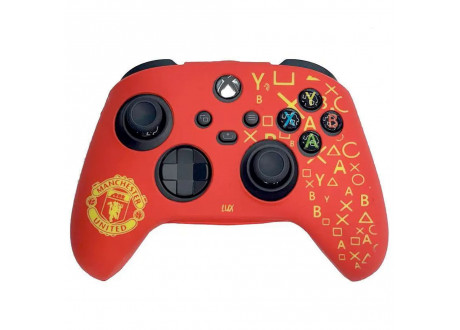 Чехол защитный Xbox Series S/X - Xbox One Silicone Case for Controller FC Manchester United
