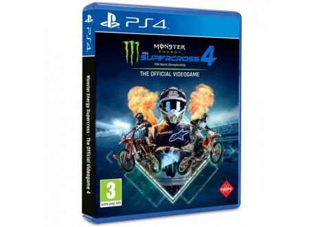 Monster Energy Supercross - The Official Videogame 4 [PS4, английская версия]