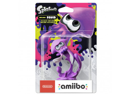 Inkling Squid, Neon Purple (Splatoon коллекция) [Nintendo Amiibo Character]