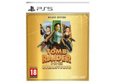 Tomb Raider I-III Remastered Starring Lara Croft - Deluxe Edition [PS5, русская версия]