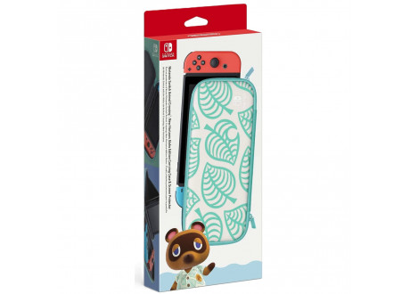 Чехол Switch Carrying Case & Screen Protector HAC-A-PSSAG - Animal Crossing: New Horizons Aloha Edit